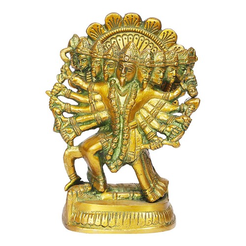 Brass goddess kali - brass, maa