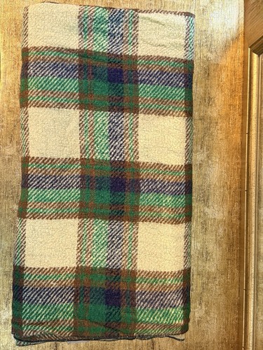 Antiqued woven wool stitched - woven,