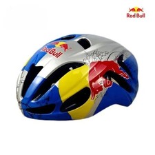 Red Bull Helmet Bicycle Ultra Light Male and Female Cycling Headpiece L/52-62Cm