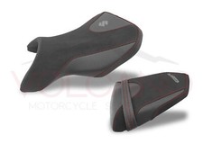 Suzuki Gsr 750  2010-2017 Volcano Seat cover Red Seams S031c/B/1104 Anti Slip