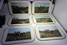 6 Vintage Hunting Scenes