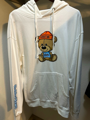 Bubbatown men white pullover - white,