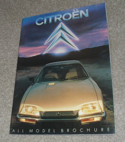Citroen brochure 1980 - brochure, 1980-1981