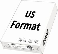 Inacopia office printer paper US format 75g/m² 216 x 279mm 500 Bl US letter size