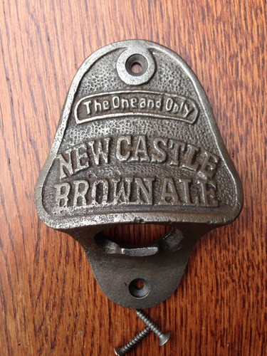 Cast iron bottle opener wall - iron,
