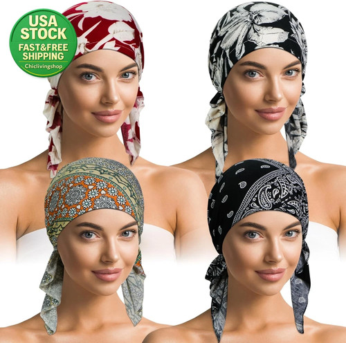 Chemo head scarves soft cotton - scarves,