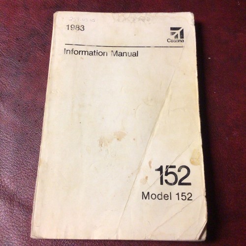 1983 cessna model 152 - 1983,