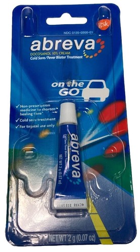 Abreva cold sore tube - abreva, fever