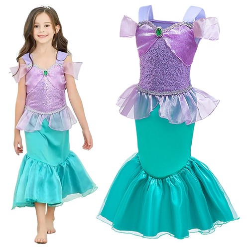 Sequin princess ariel girls - sequin,