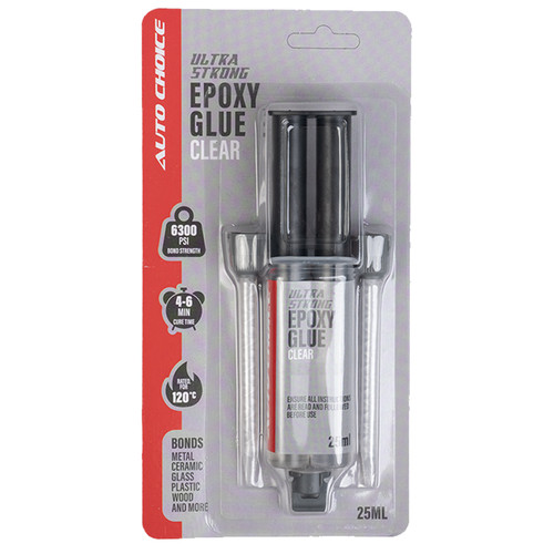 Epoxy glue black or - black, clear
