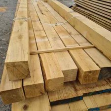 Solid Oak Posts Oak Beams 4.92x4.92" (125x125) Fence Posts Euro./French Hardwood