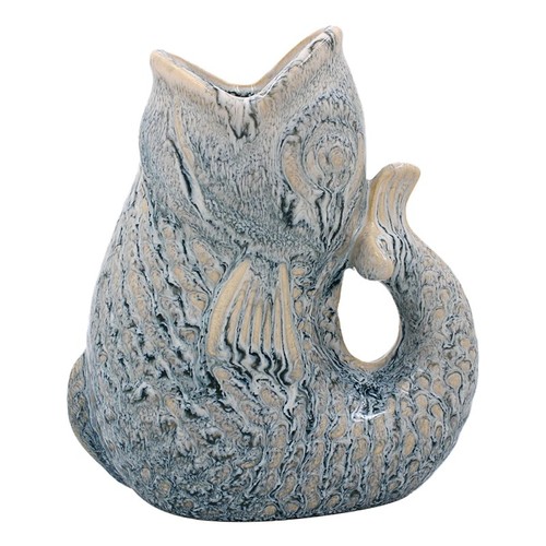 Ceramic fish gurgle - fish, vase