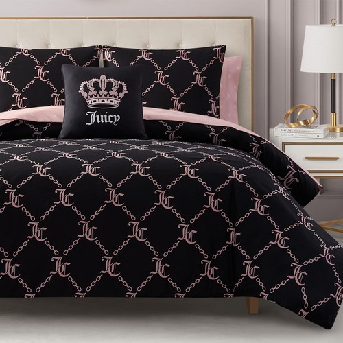 Juicy couture link printed - juicy, bed