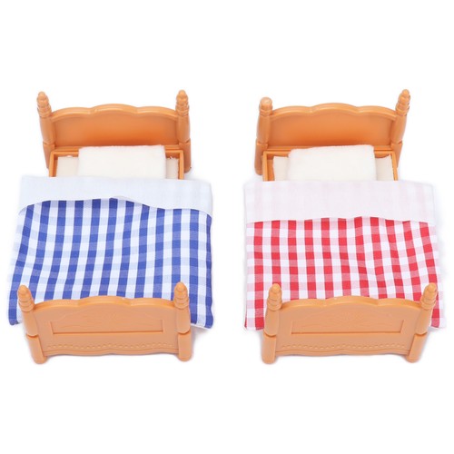 Mini plastic doll - —mini, bed