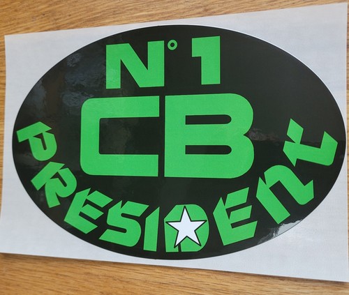 President radio sticker - president,