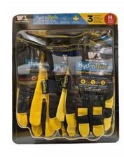 Wells Lamont HydraHyde Leather Work Gloves Heavy Duty 3 Pack and In 3 Sizes New