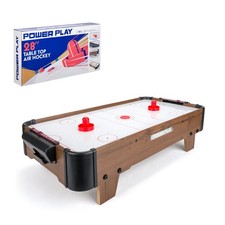 Power Play | Air Hockey Table Game, Wooden Portable Table Toys Game for Kids