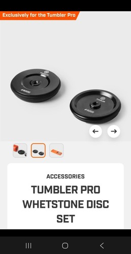 Tumbler pro wetstone disc set - tumbler,