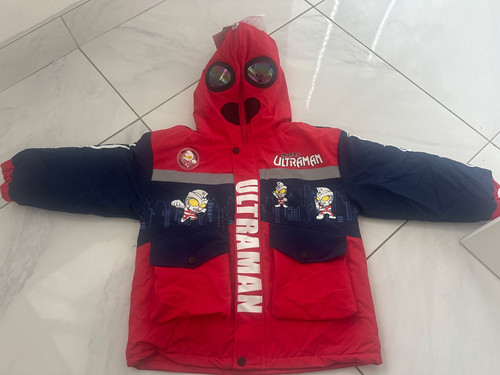 Ultraman padded white duck