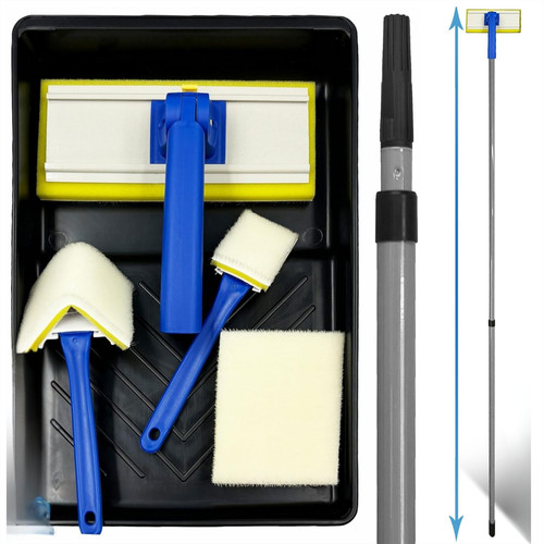 Paint pad set with handle - paint,