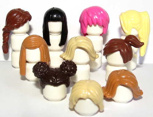 Lego hair wig for female - 10,