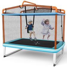 6FT Kids Trampoline W/ Swing &