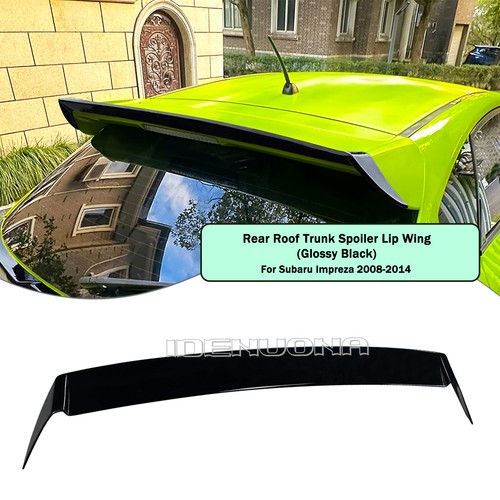 Rear trunk roof spoiler wing - trunk,
