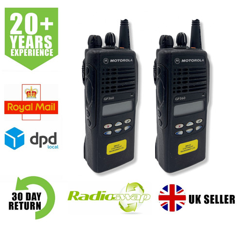 Motorola gp360 uhf w - uhf, 4