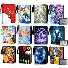 400/900 Trading Cards Album Folder Pockets Card Binder Holder for Pokemon Card