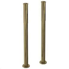 Burlington Decorative Bath Tap Shrouds Gold Finish Traditional Style