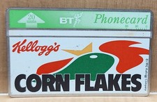 BT Phonecard Advertising Kellogg's Corn Flakes Vintage Collectible Phone Card