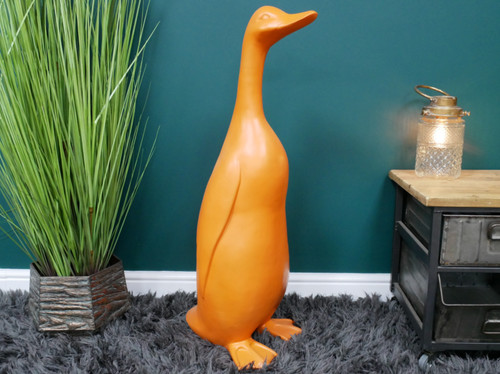 Large orange duck - orange,