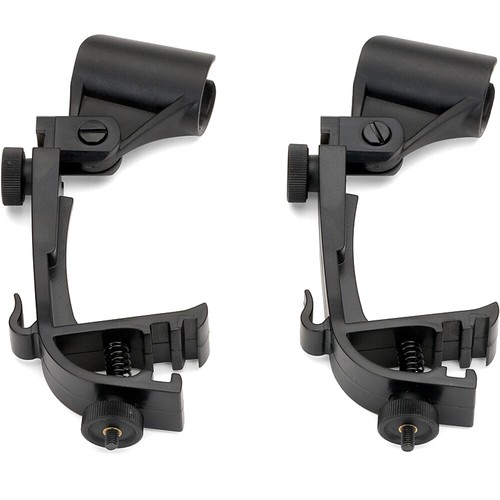 Drum kit microphone clip - 2x,