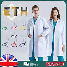 White Lab Coat Laboratory Medical Uniform Warehouse Doctor Overall Food Industry