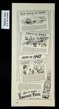 1942 Virginia Dare American Wine Way Back, Then, Now..Vintage Print Ad 40906