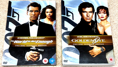 James bond dvd double set - bond,