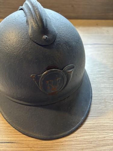 French ww1 era adrian helmet - french,
