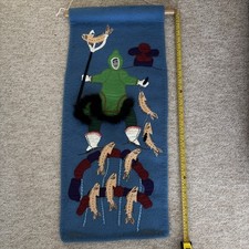 Vintage Inuit Felt Wall