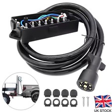 8FT 7 Pin Trailer Plug Wiring