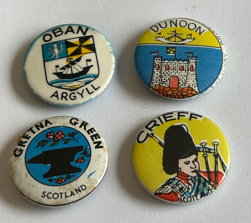 Vintage scotland button - vintage,