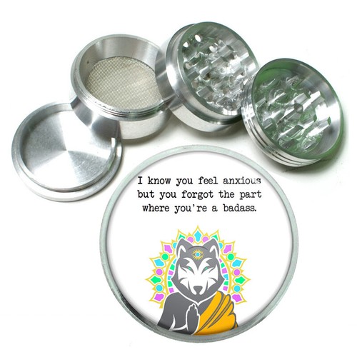 Namaste wolf em1 themed black - wolf,