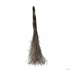 110 cm Besom Broom Traditional Hand Birch Witches Broom To Sweep Up The LeavesM1