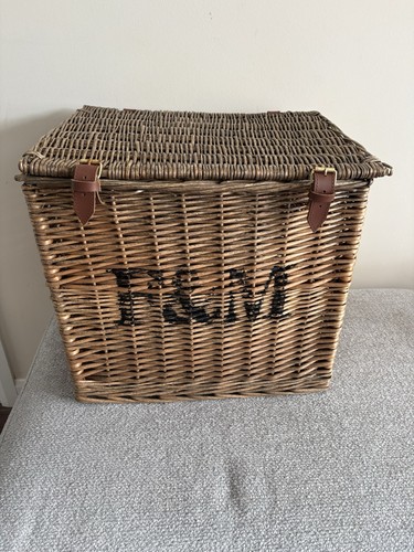 Fortnum mason large wicker - &,