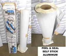 MFM - 50036 - ALUMINUM PEEL & SEAL ROOFING MEMBRANE - 36" X 33.5' (100sf) NEW