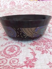 Arcoroc France Vintage Rare Tampico Vegetable/Fruit Bowl Glass 9inch 