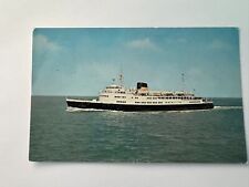 Vintage Maritime Postcard Roi Leopold III Ostend Dover Line Posted