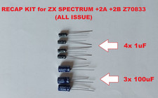 Kit capacitors condensatori ZX Spectrum 128K +2A +2B Z70833 all Issue