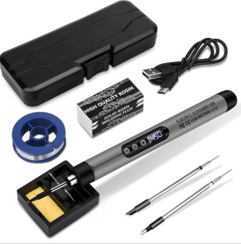 Type wireless soldering iron - type-c,