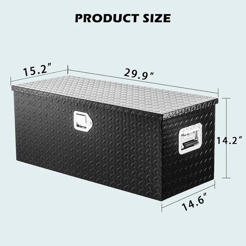 Aluminium tool box - aluminium,