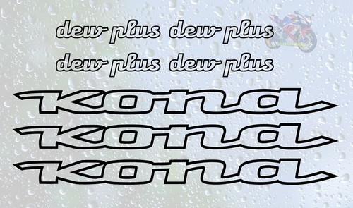 7pc kona dew - 7pc, decal
